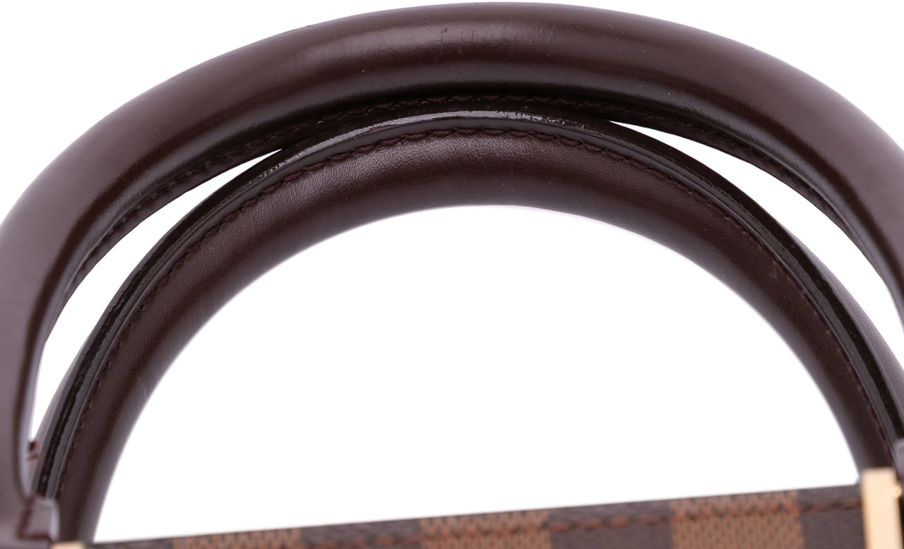 Louis Vuitton Damier Ebene Venice Sac Plat GM Bruin
