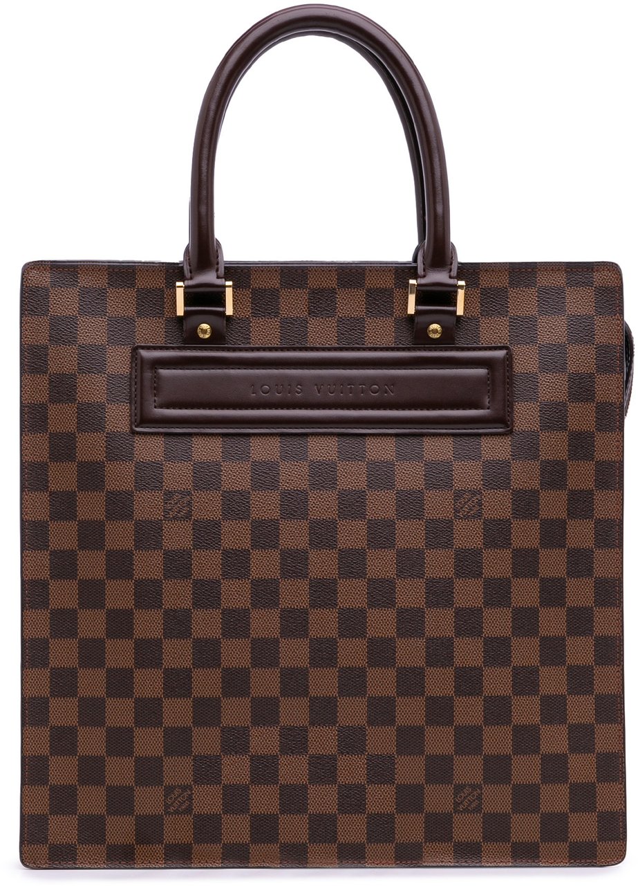 Louis Vuitton Damier Ebene Venice Sac Plat GM Bruin