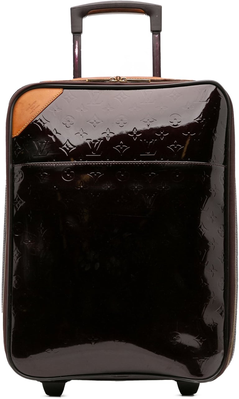 Louis Vuitton Monogram Vernis Pegase 45 Paars