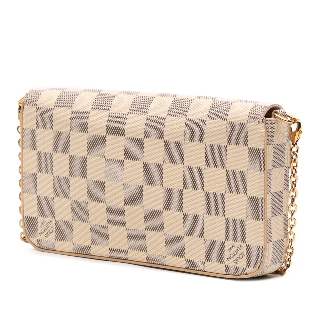 Louis Vuitton Damier Azur Pochette Felicie Wit