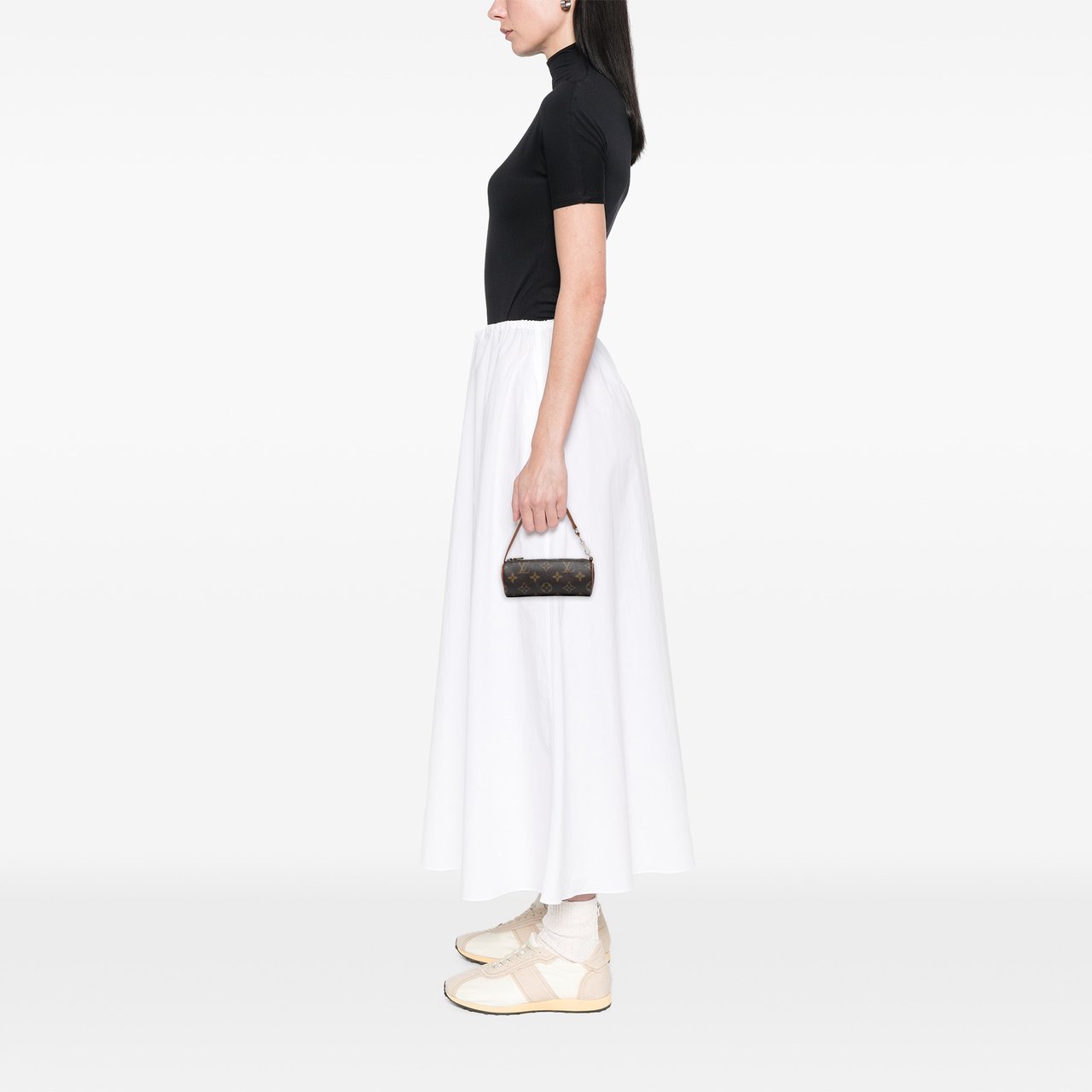 Louis Vuitton Monogram Papillon Pochette Bruin