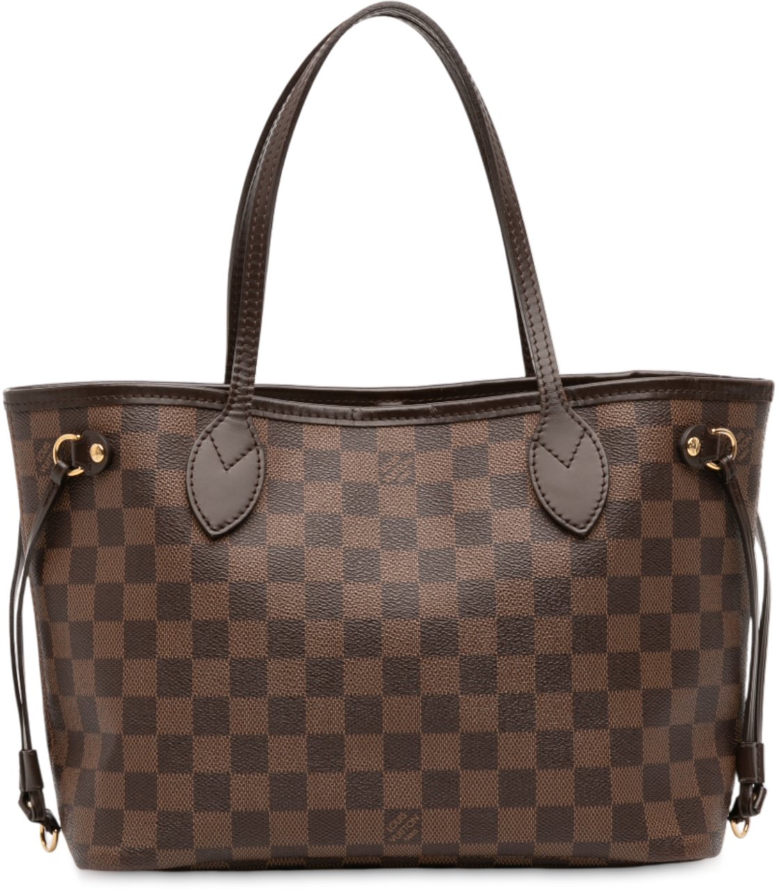 Louis Vuitton Damier Ebene Neverfull PM Bruin