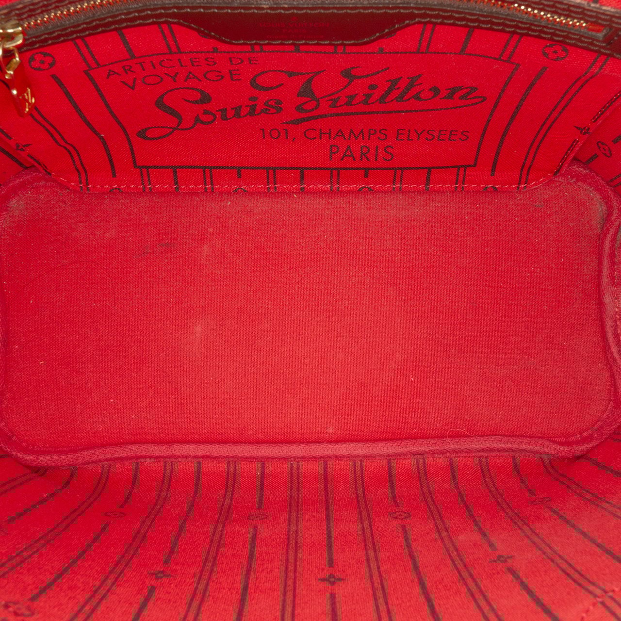 Louis Vuitton Damier Ebene Neverfull PM Bruin