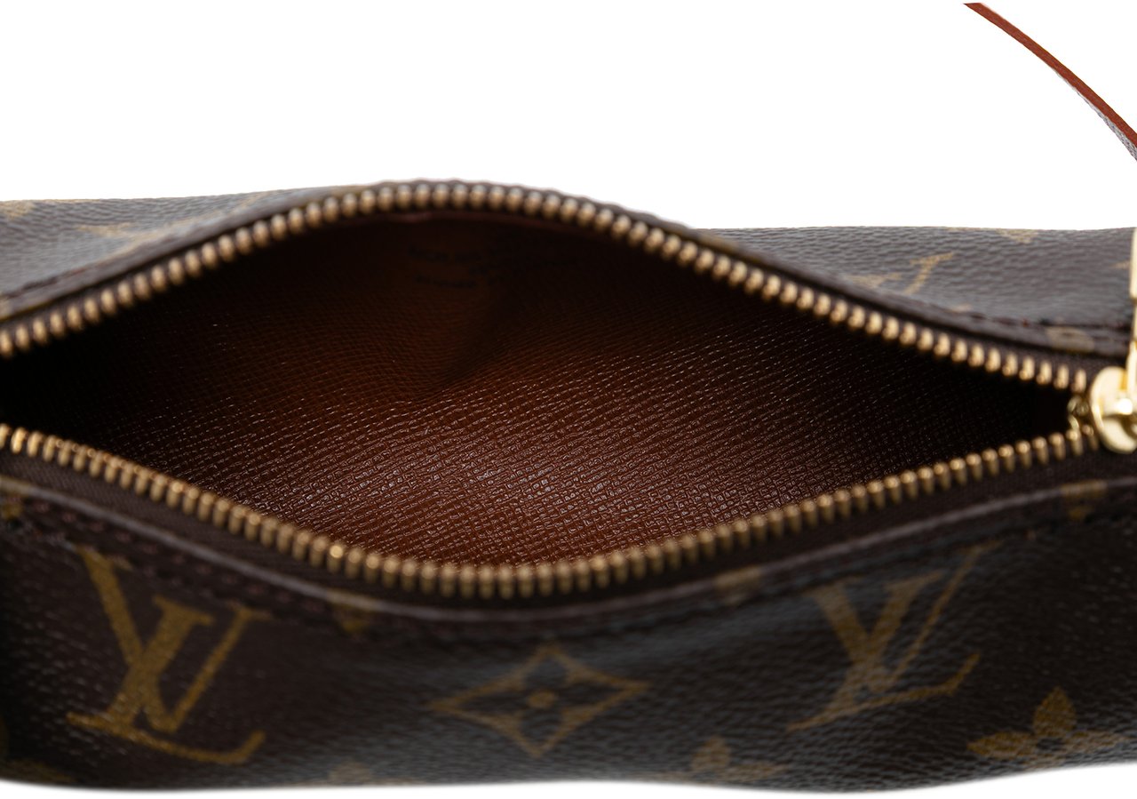 Louis Vuitton Monogram Papillon Pochette Bruin