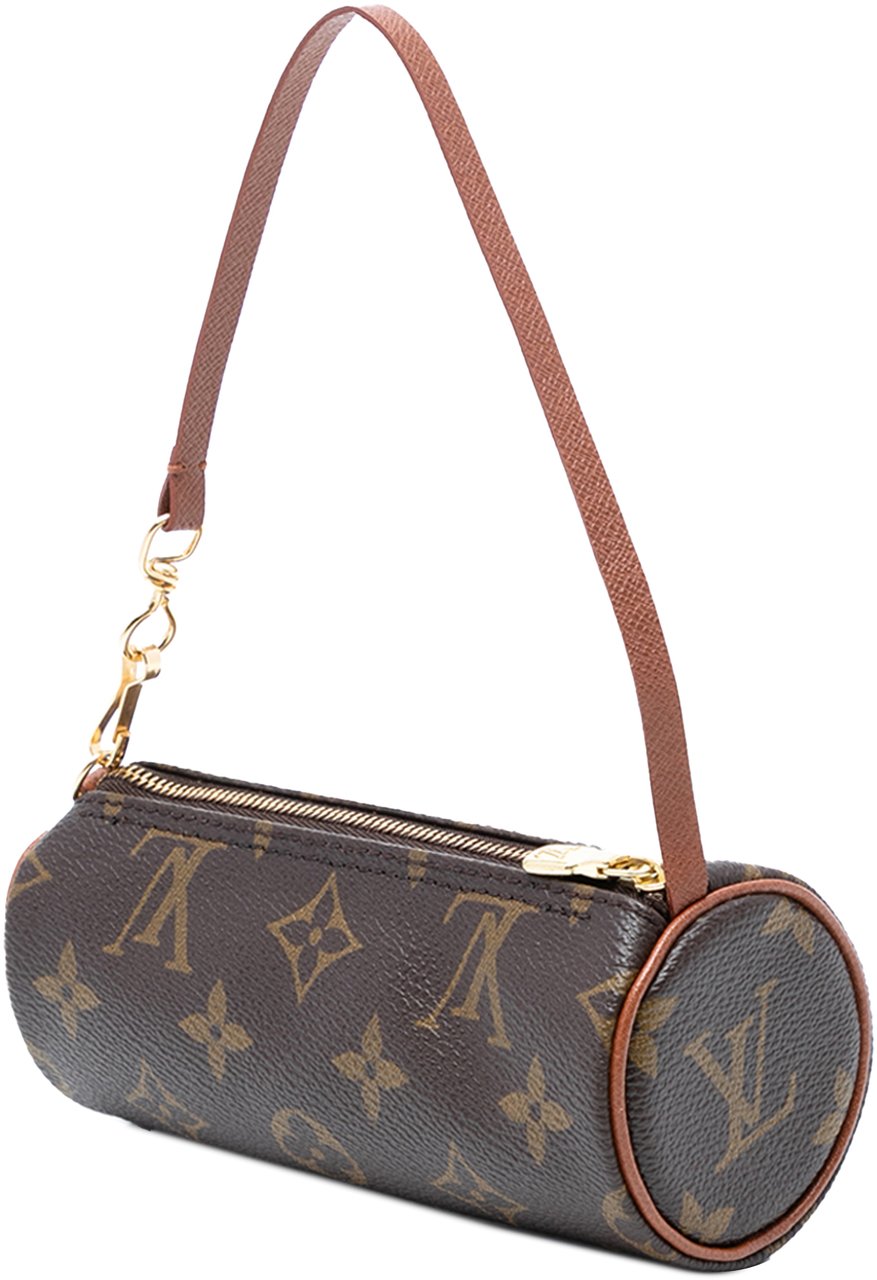 Louis Vuitton Monogram Papillon Pochette Bruin