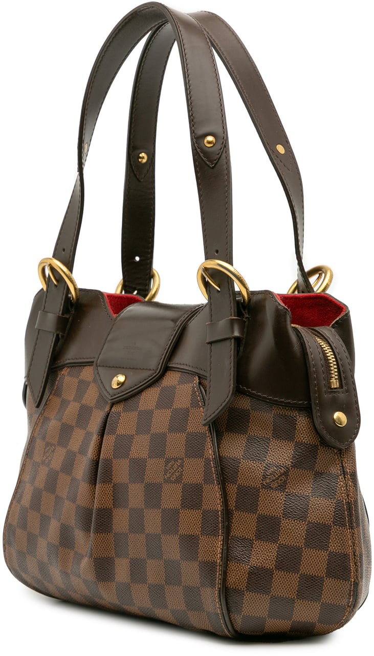 Louis Vuitton Damier Ebene Sistina PM Bruin