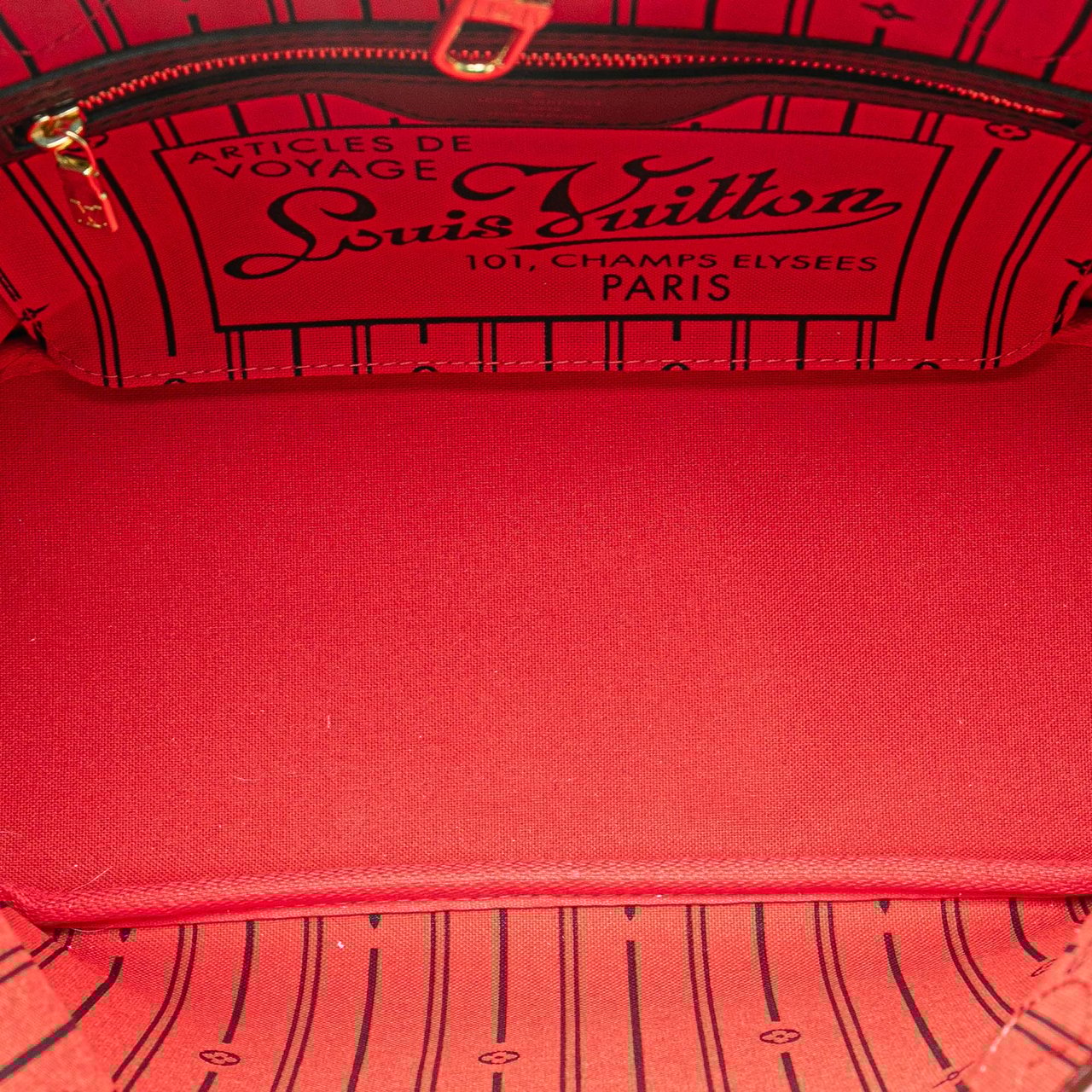 Louis Vuitton Damier Ebene Neverfull PM Bruin
