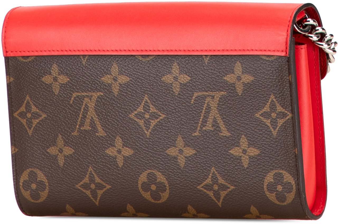 Louis Vuitton Monogram Tribal Mask Chain Wallet Bruin