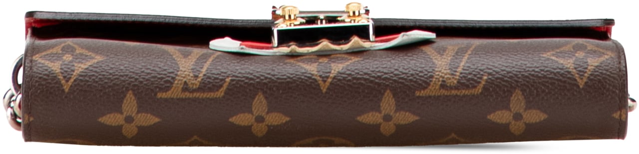 Louis Vuitton Monogram Tribal Mask Chain Wallet Bruin