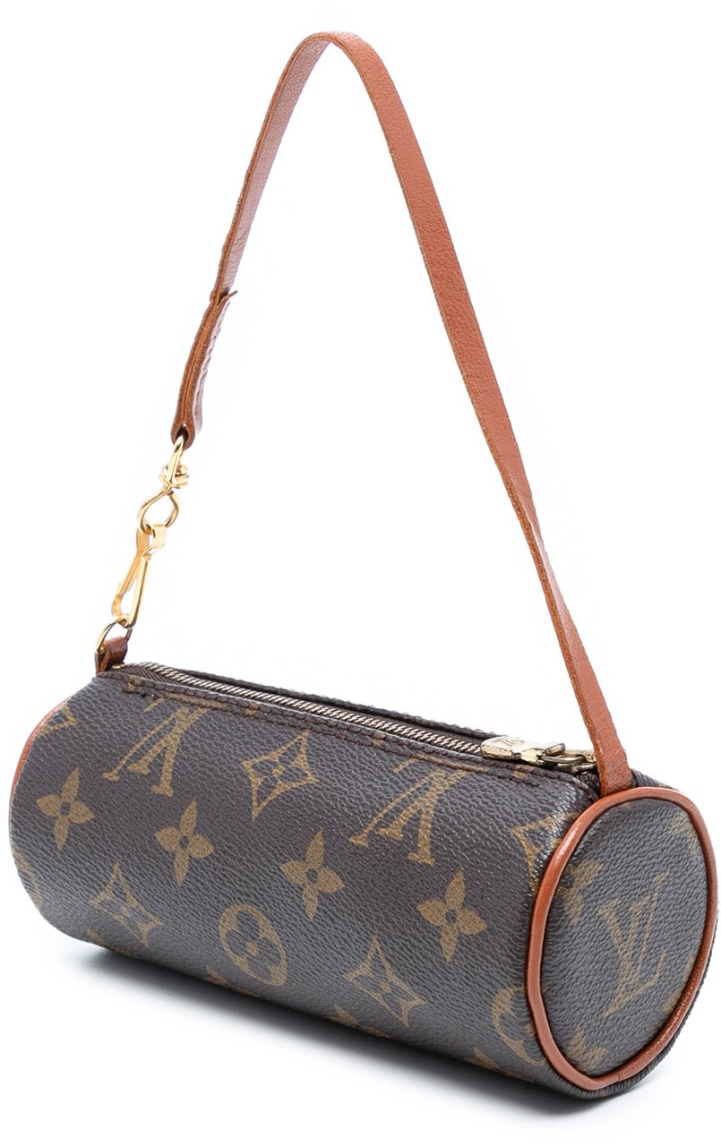 Louis Vuitton Monogram Papillon Pochette Bruin