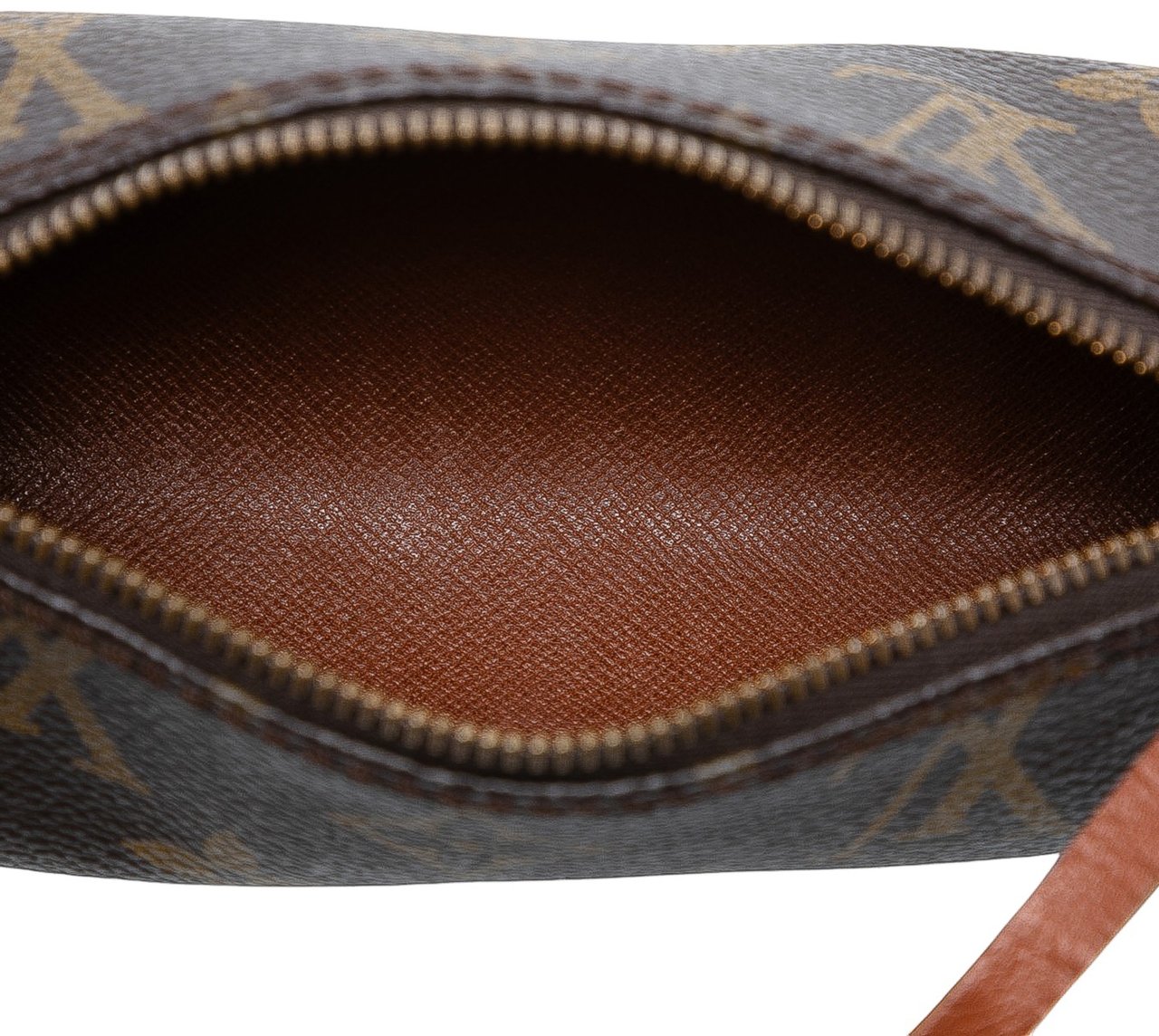 Louis Vuitton Monogram Papillon Pochette Bruin