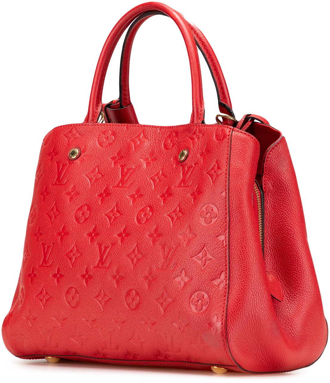 Louis Vuitton Monogram Empreinte Montaigne MM Rood