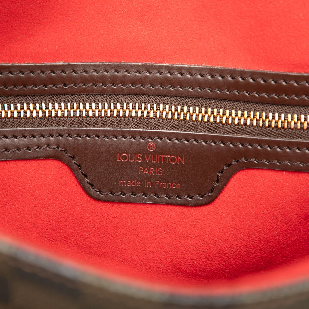 Louis Vuitton Damier Ebene Uzes Bruin