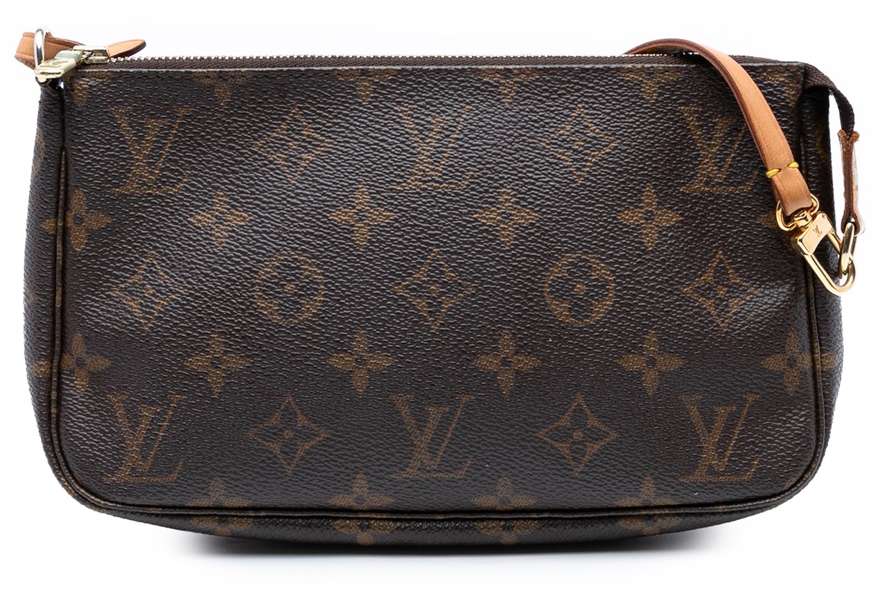 Louis Vuitton Monogram Pochette Accessoires Bruin