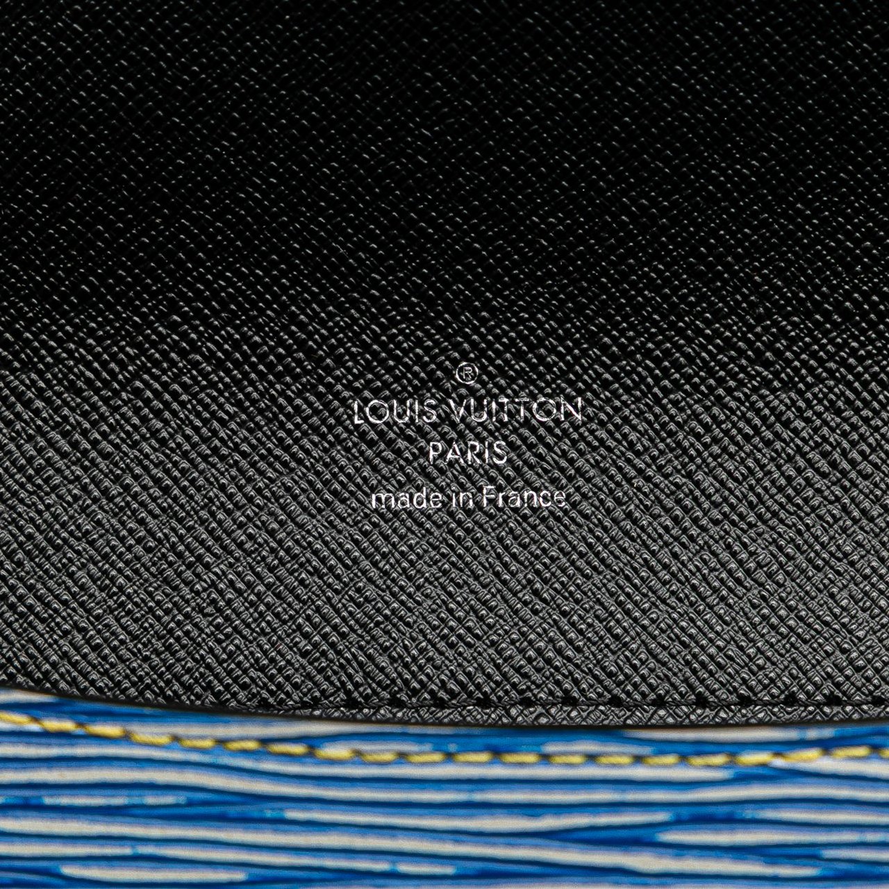 Louis Vuitton Epi Denim Clery Blauw