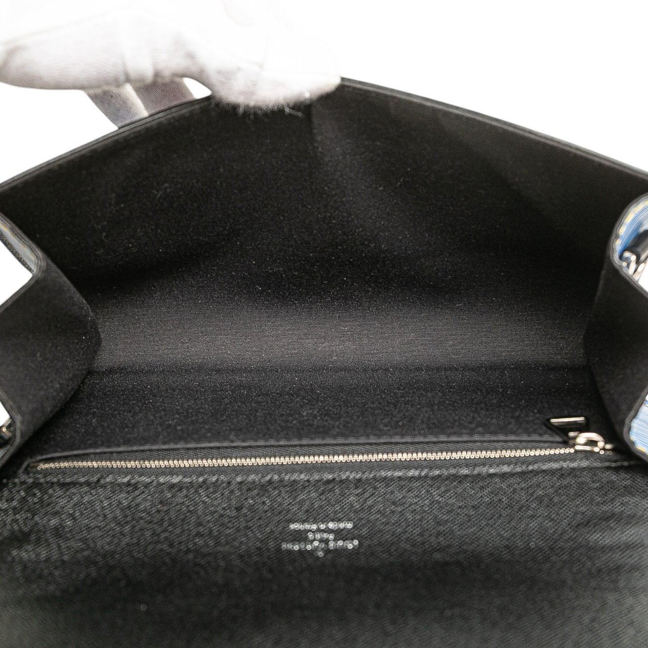Louis Vuitton Epi Denim Clery Blauw