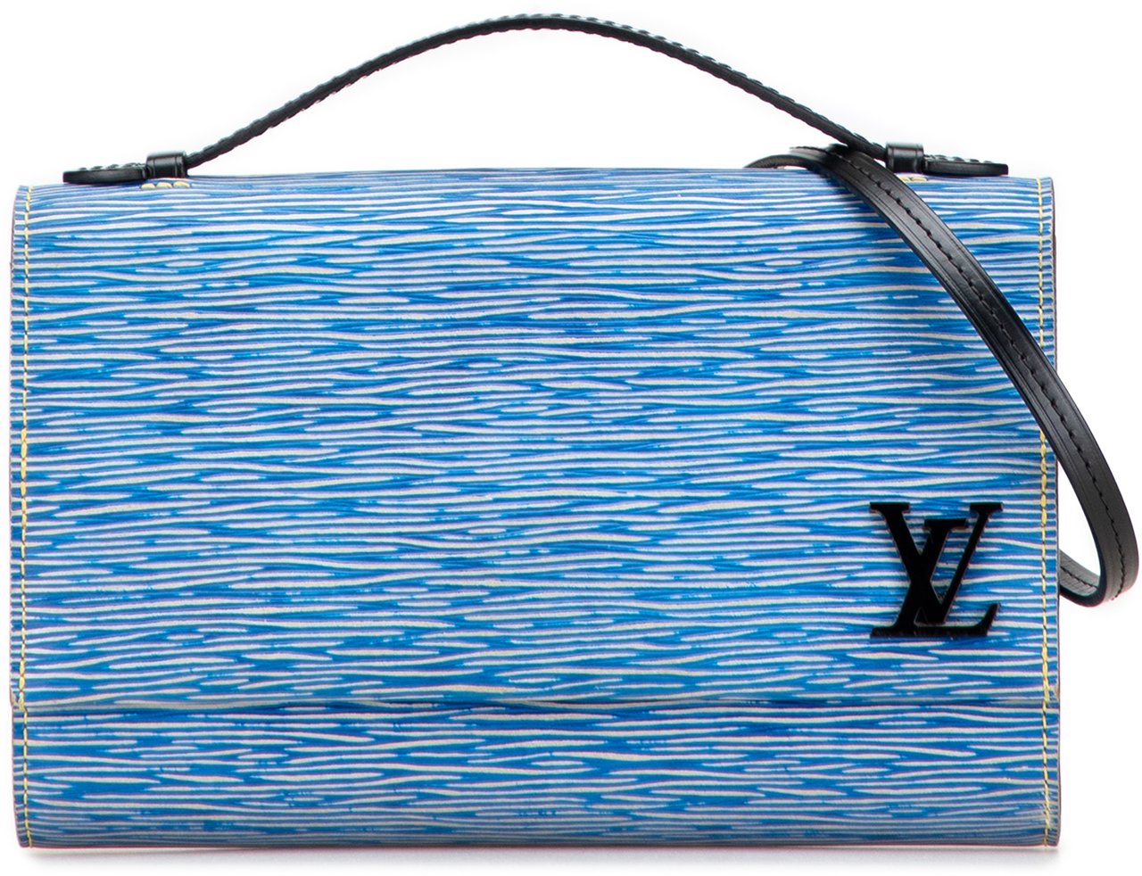 Louis Vuitton Epi Denim Clery Blauw