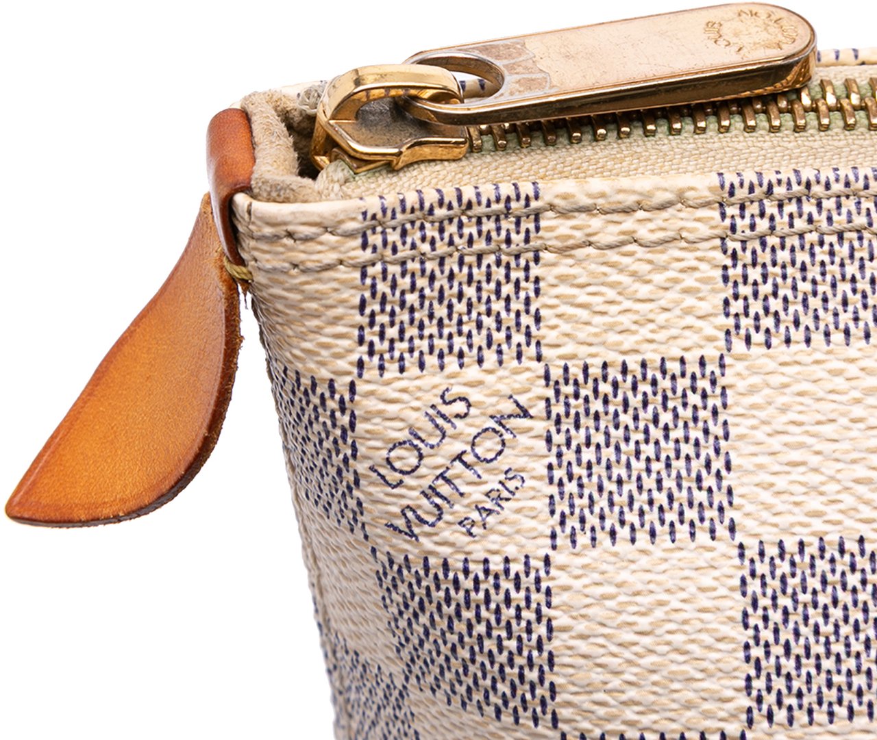 Louis Vuitton Damier Azur Saleya PM Wit