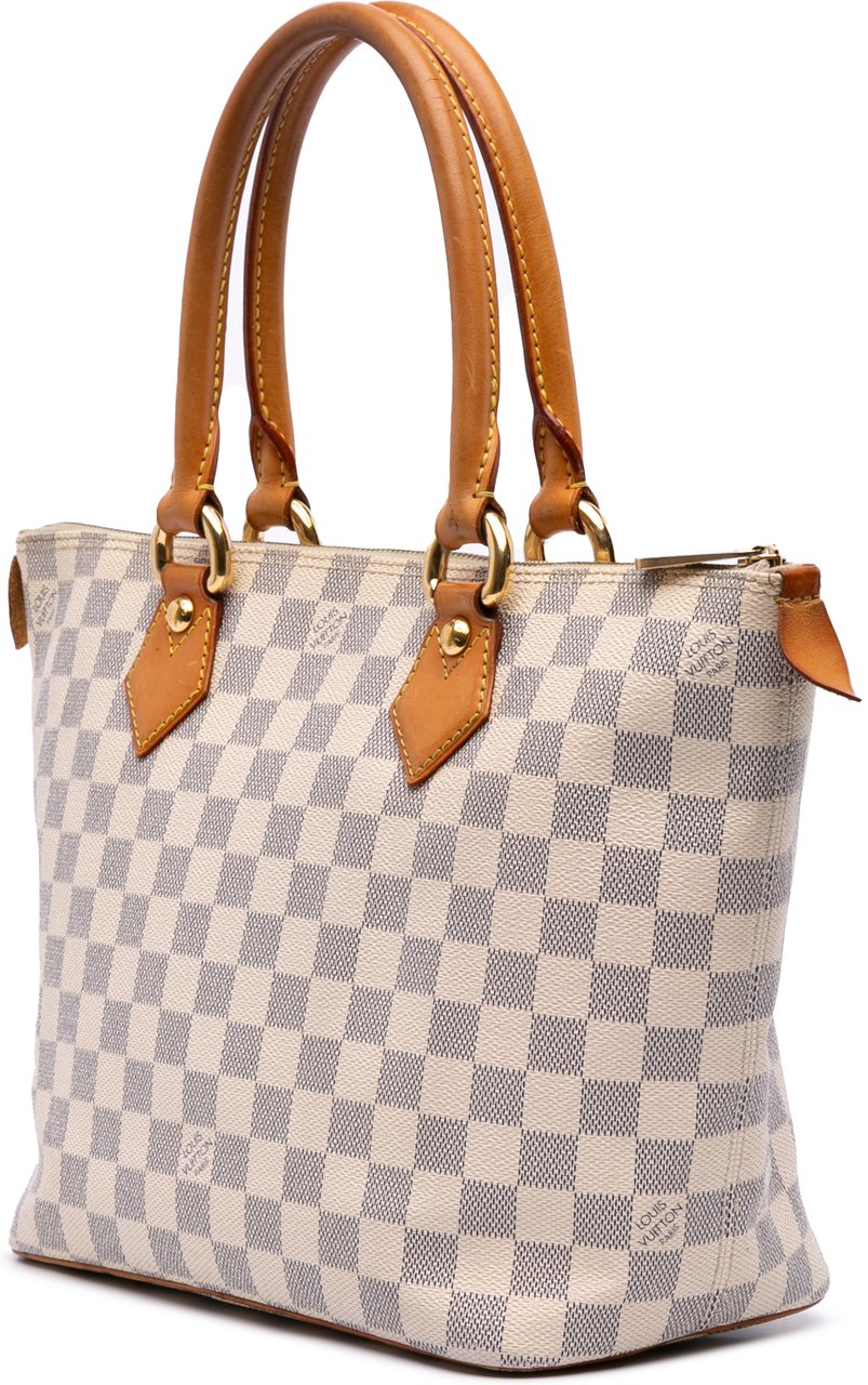 Louis Vuitton Damier Azur Saleya PM Wit