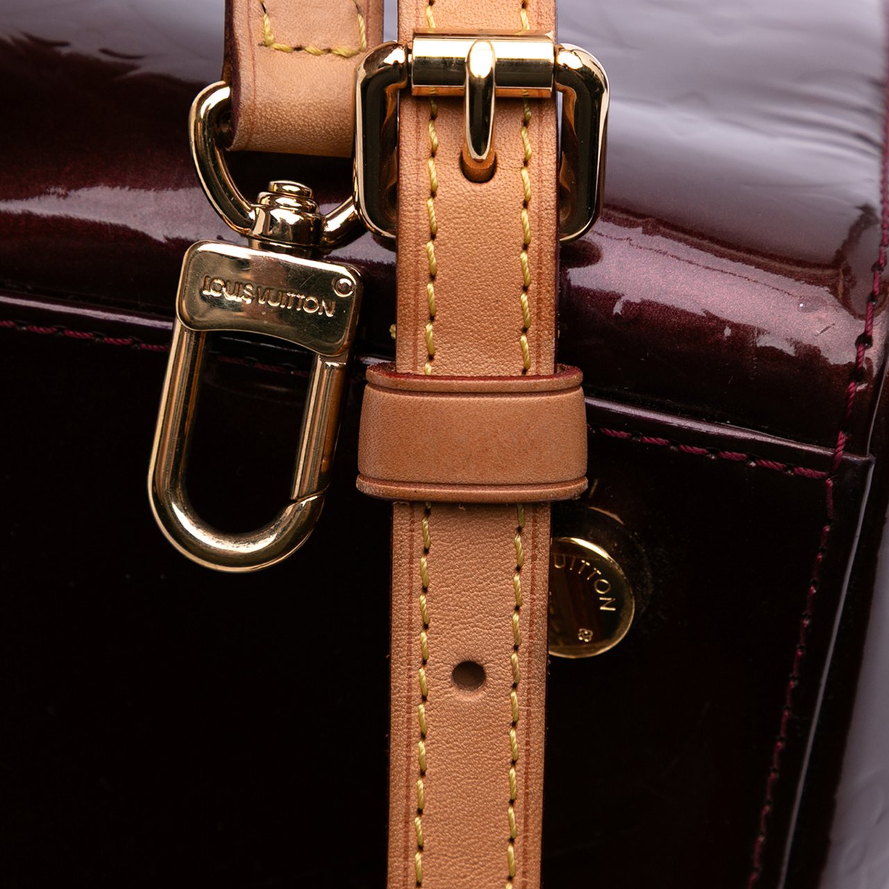 Louis Vuitton Monogram Vernis Brea MM Rood