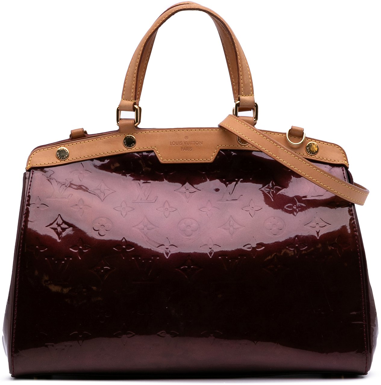 Louis Vuitton Monogram Vernis Brea MM Rood
