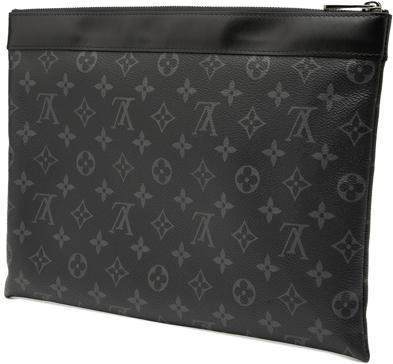 Louis Vuitton Monogram Eclipse Discovery Pochette GM Zwart