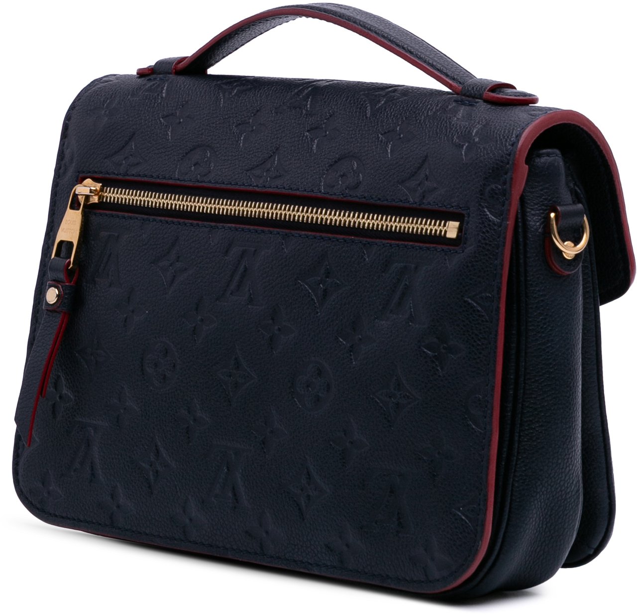 Louis Vuitton Monogram Empreinte Pochette Metis Blauw