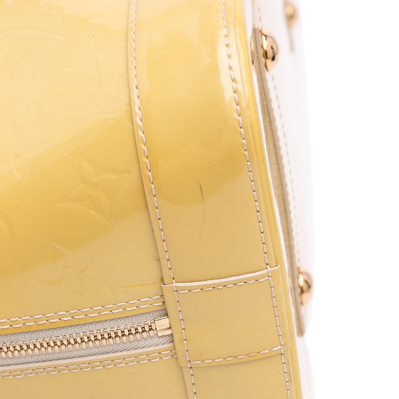 Louis Vuitton Monogram Vernis Alma GM Bruin