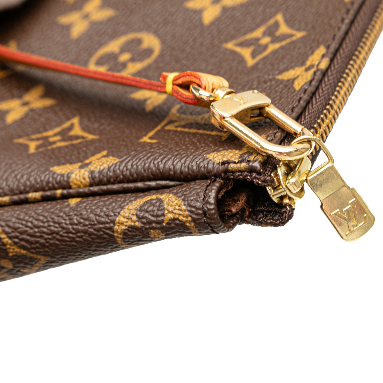 Louis Vuitton Monogram Pochette Accessoires Bruin