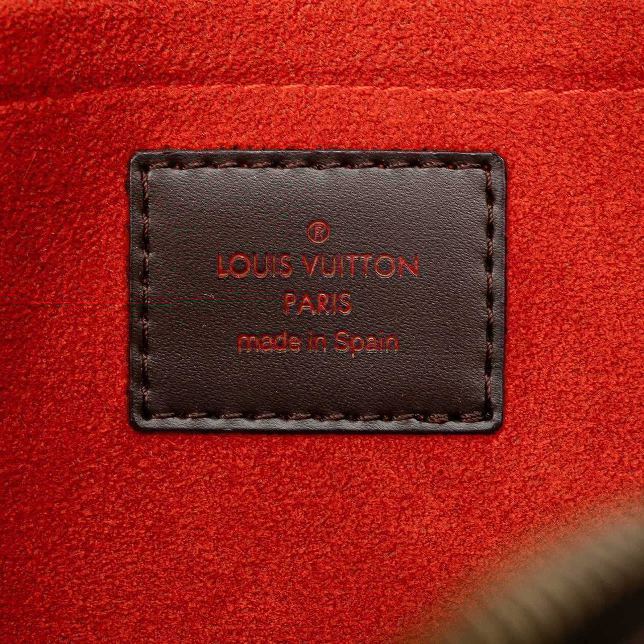 Louis Vuitton Damier Ebene Mini Sarria Bruin