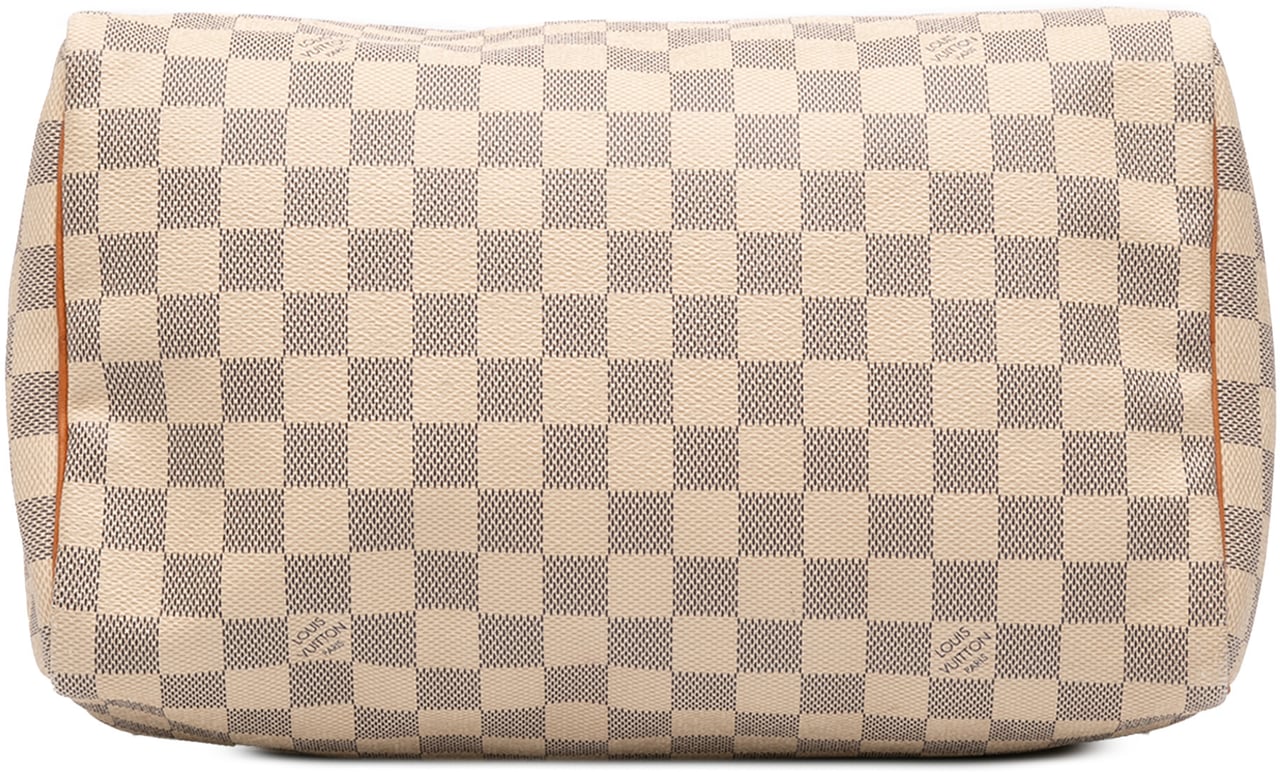 Louis Vuitton Damier Azur Speedy 30 Wit