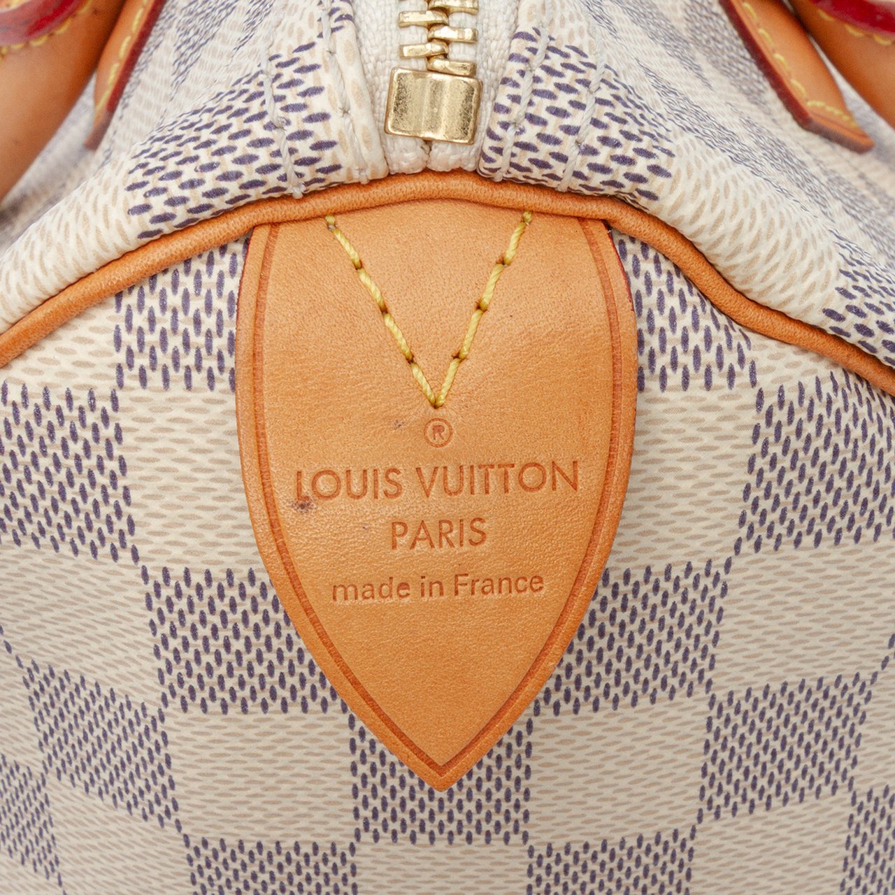 Louis Vuitton Damier Azur Speedy 30 Wit