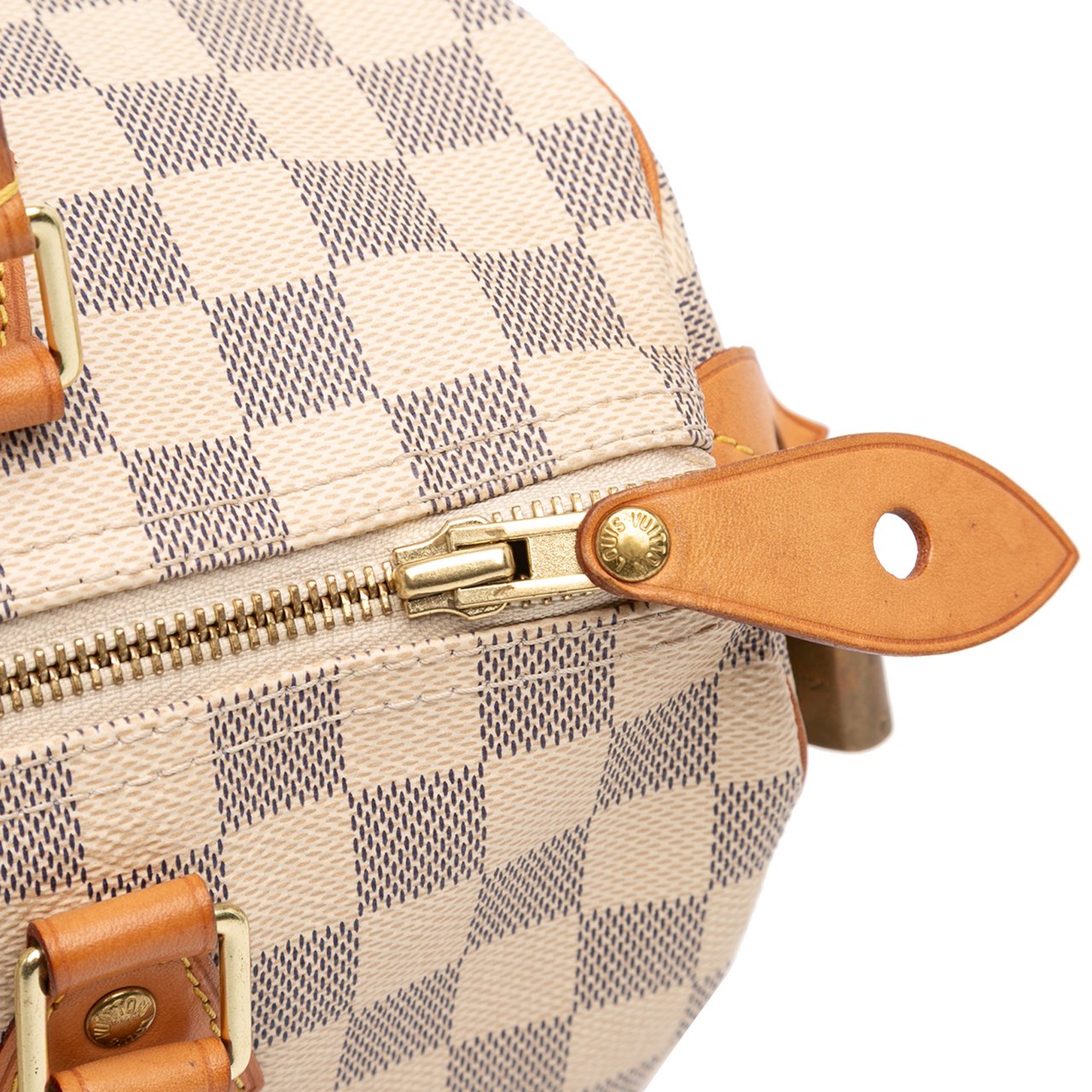 Louis Vuitton Damier Azur Speedy 30 Wit