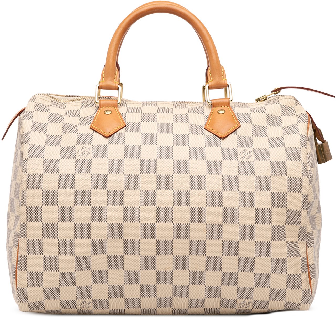 Louis Vuitton Damier Azur Speedy 30 Wit
