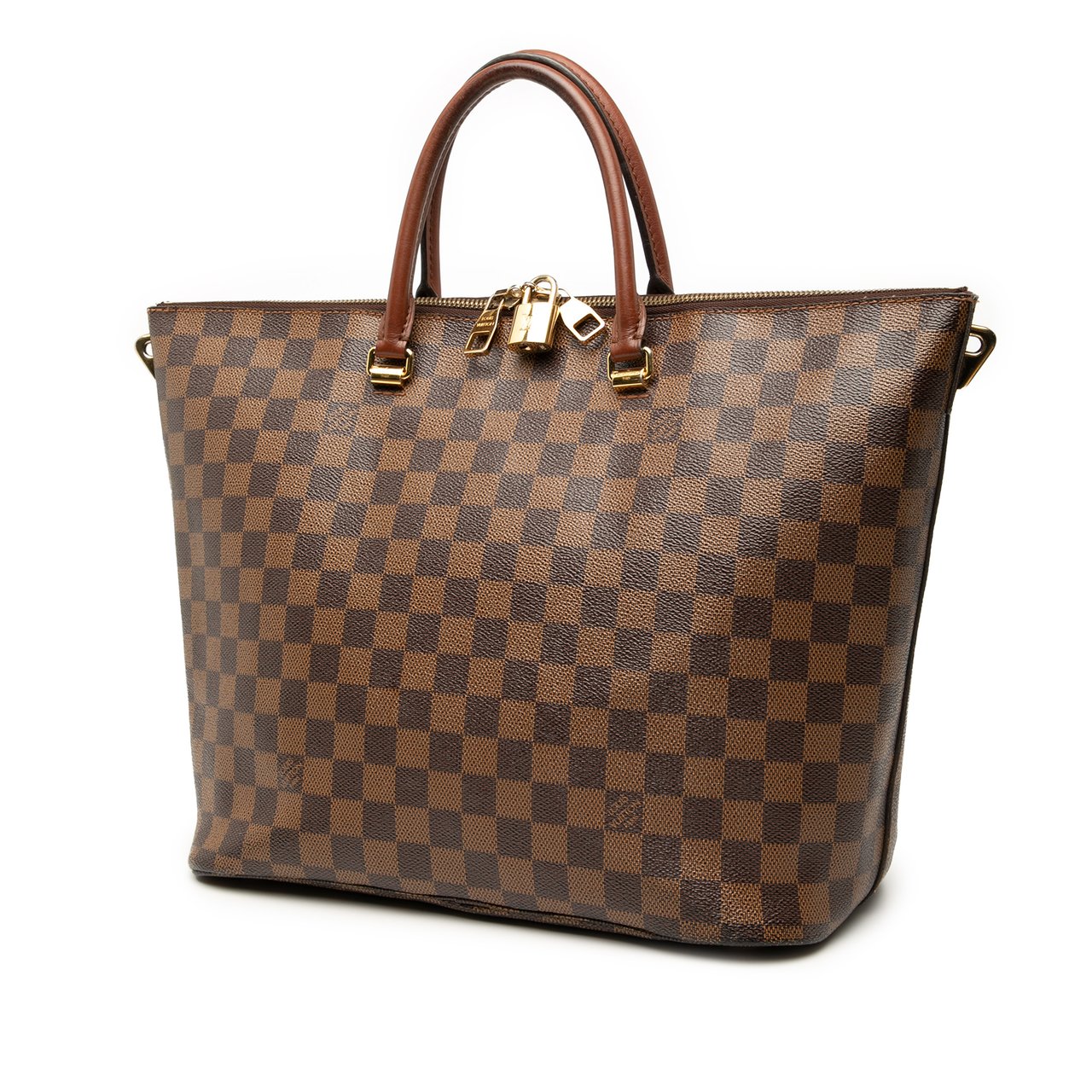 Louis Vuitton Damier Ebene Belmont MM Bruin