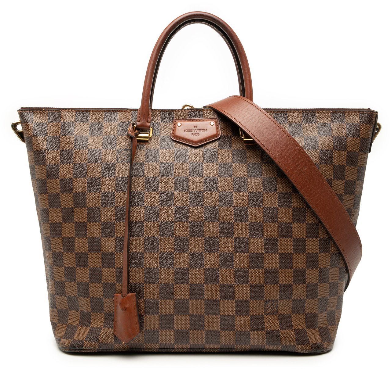 Louis Vuitton Damier Ebene Belmont MM Bruin