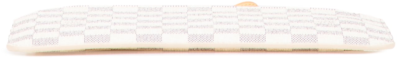 Louis Vuitton Damier Azur Neverfull MM Pouch Wit