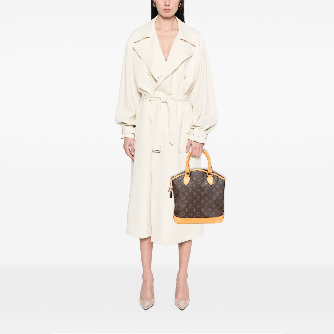 Louis Vuitton Monogram Lockit PM Bruin