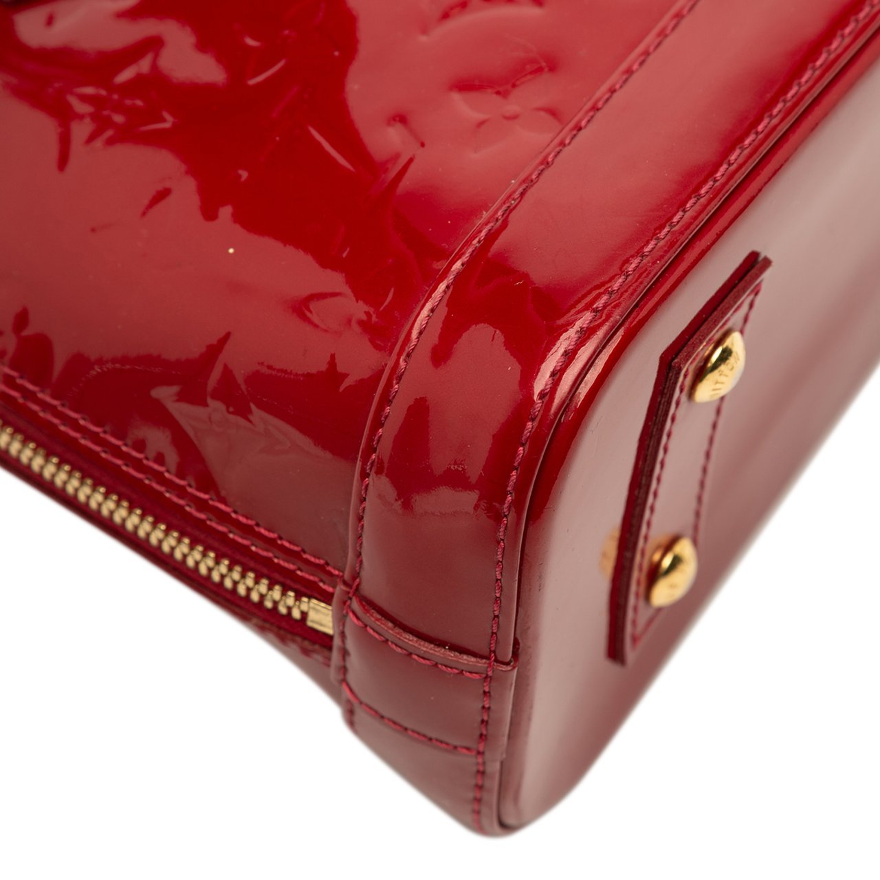 Louis Vuitton Monogram Vernis Alma BB Rood