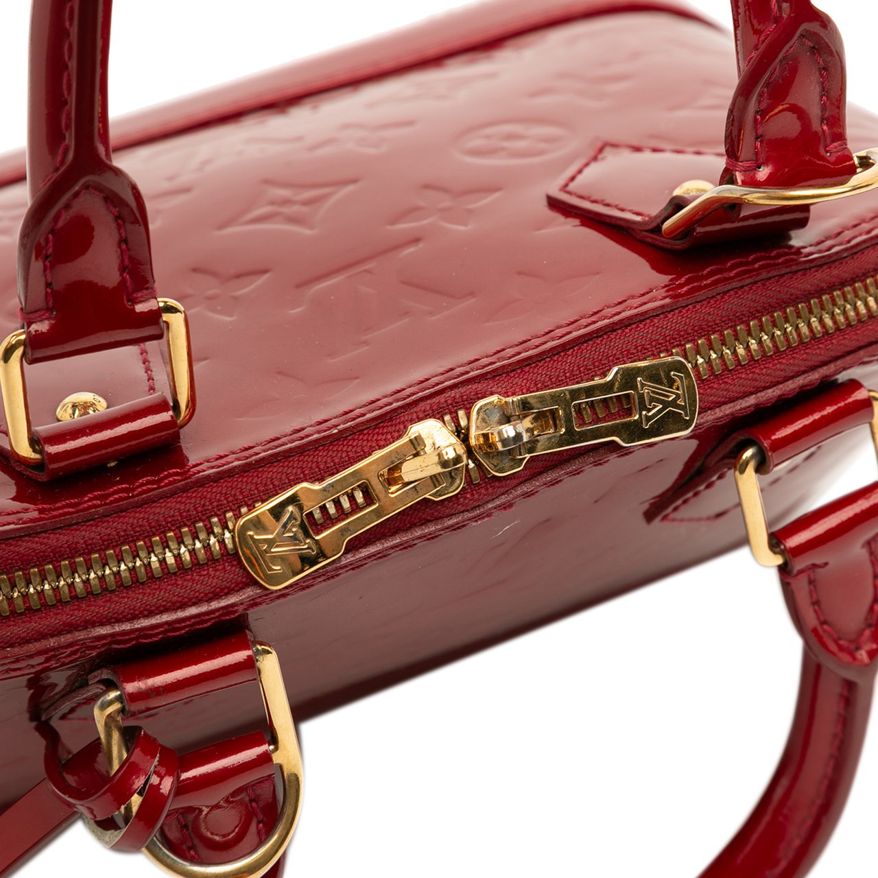 Louis Vuitton Monogram Vernis Alma BB Rood