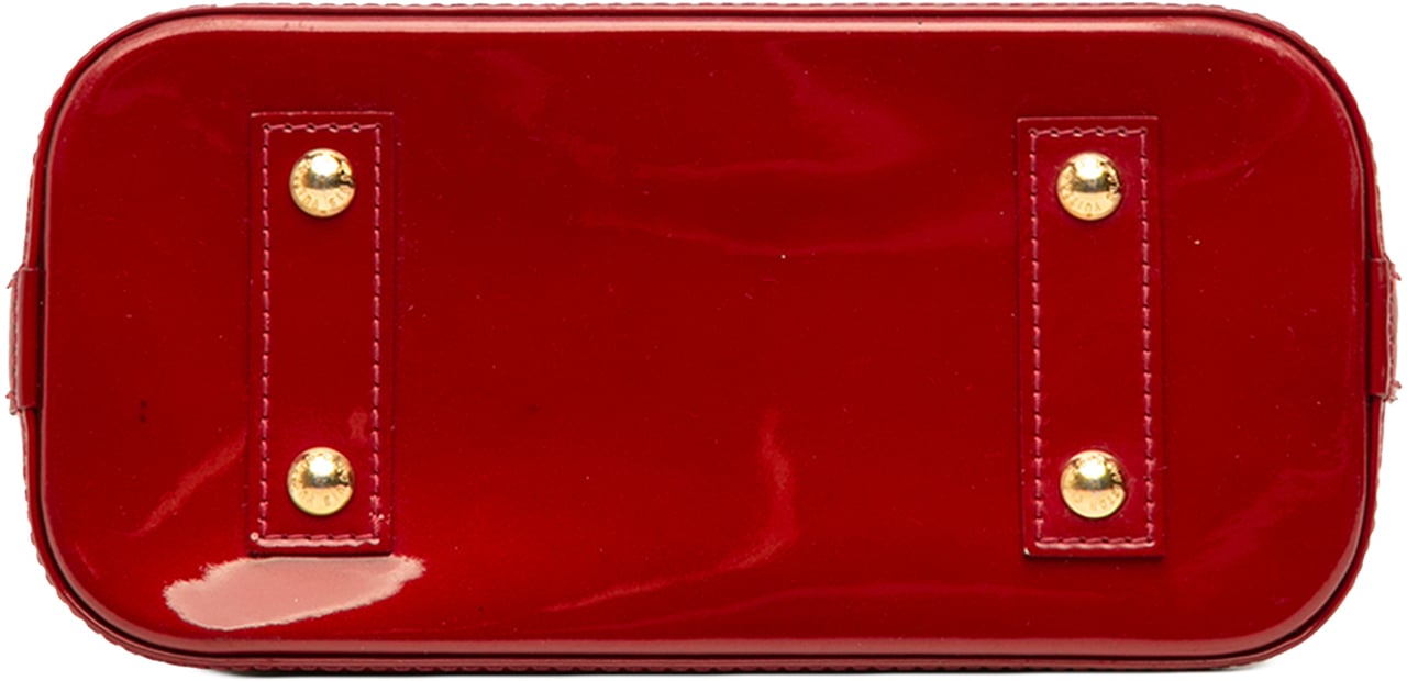Louis Vuitton Monogram Vernis Alma BB Rood