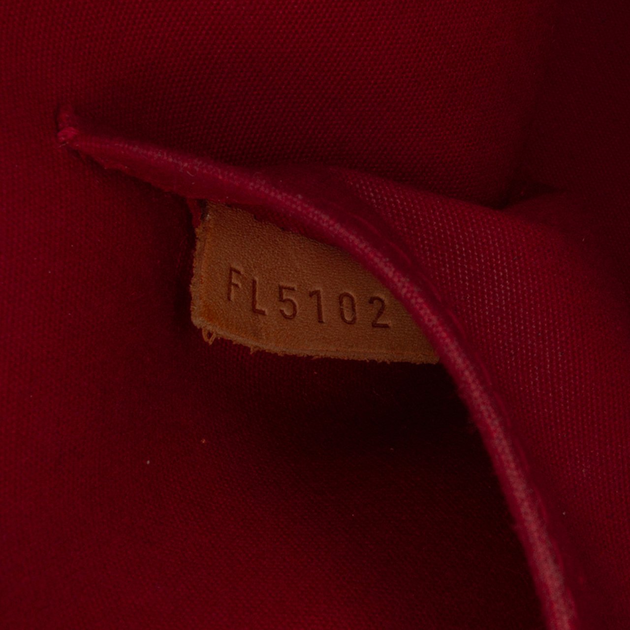 Louis Vuitton Monogram Vernis Alma BB Rood