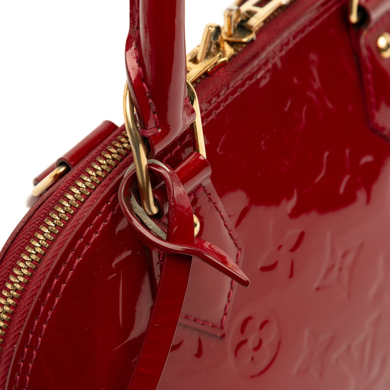 Louis Vuitton Monogram Vernis Alma BB Rood
