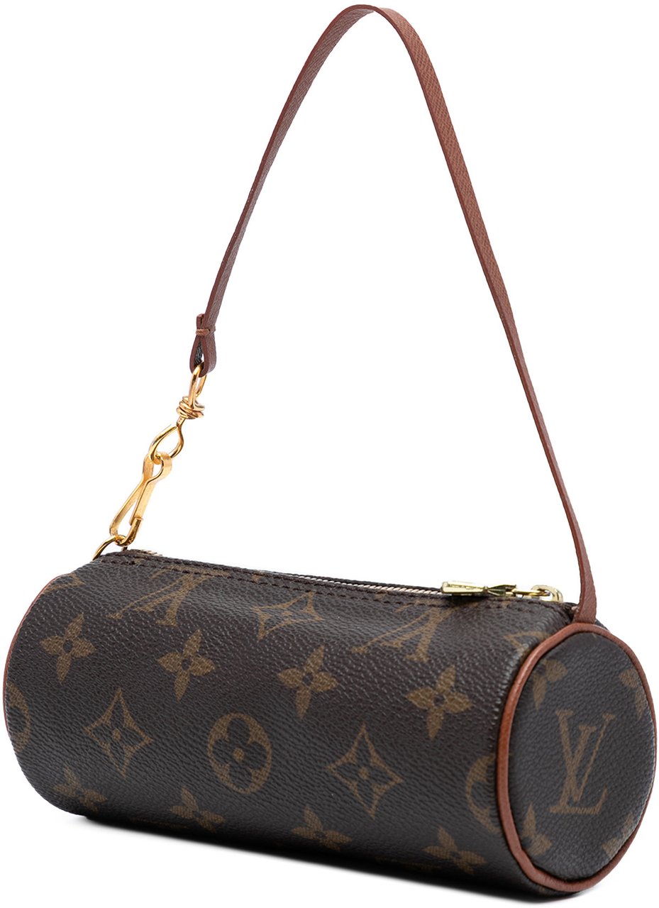 Louis Vuitton Monogram Papillon Pochette Bruin