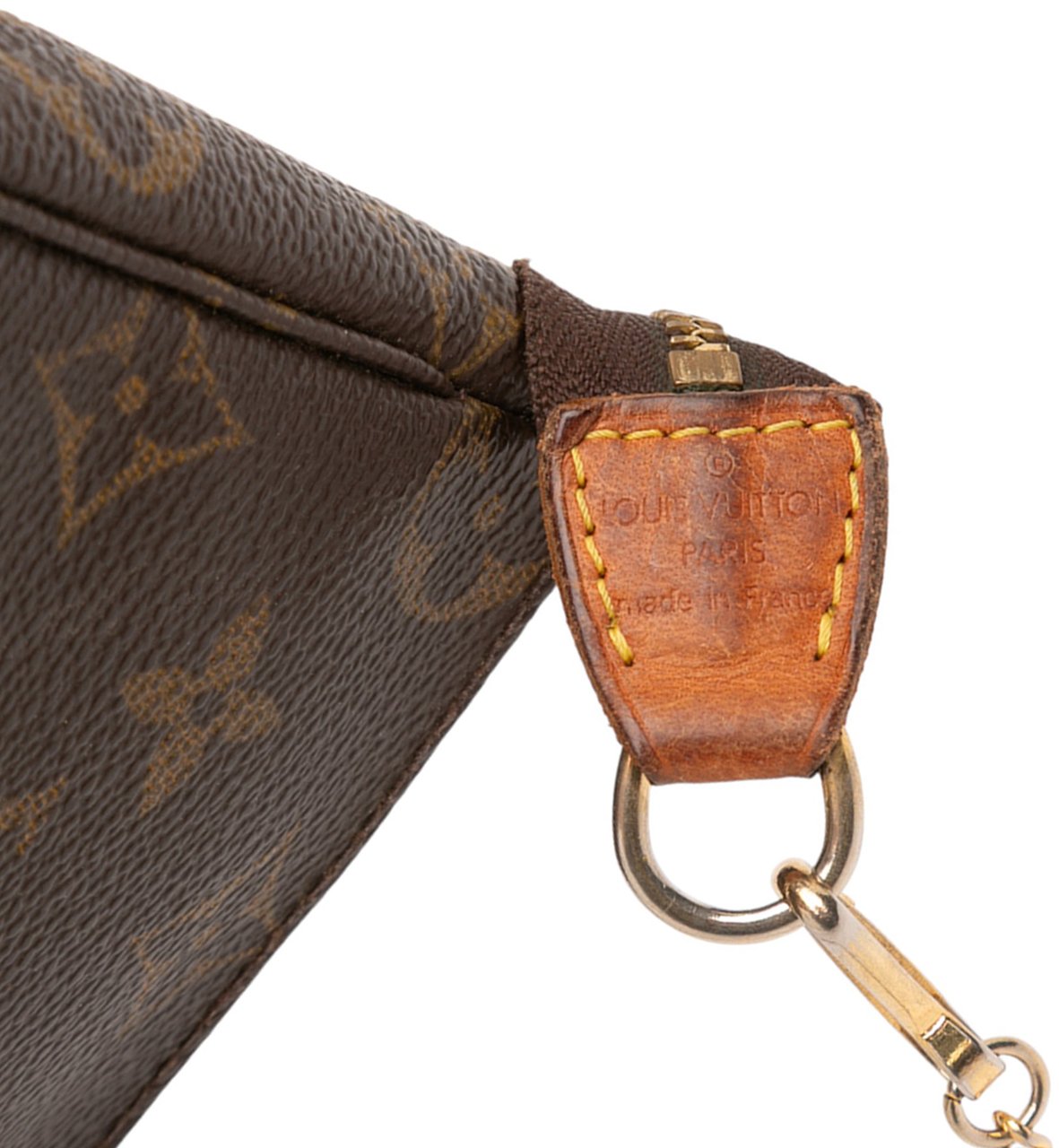 Louis Vuitton Monogram Mini Pochette Accessoires Bruin