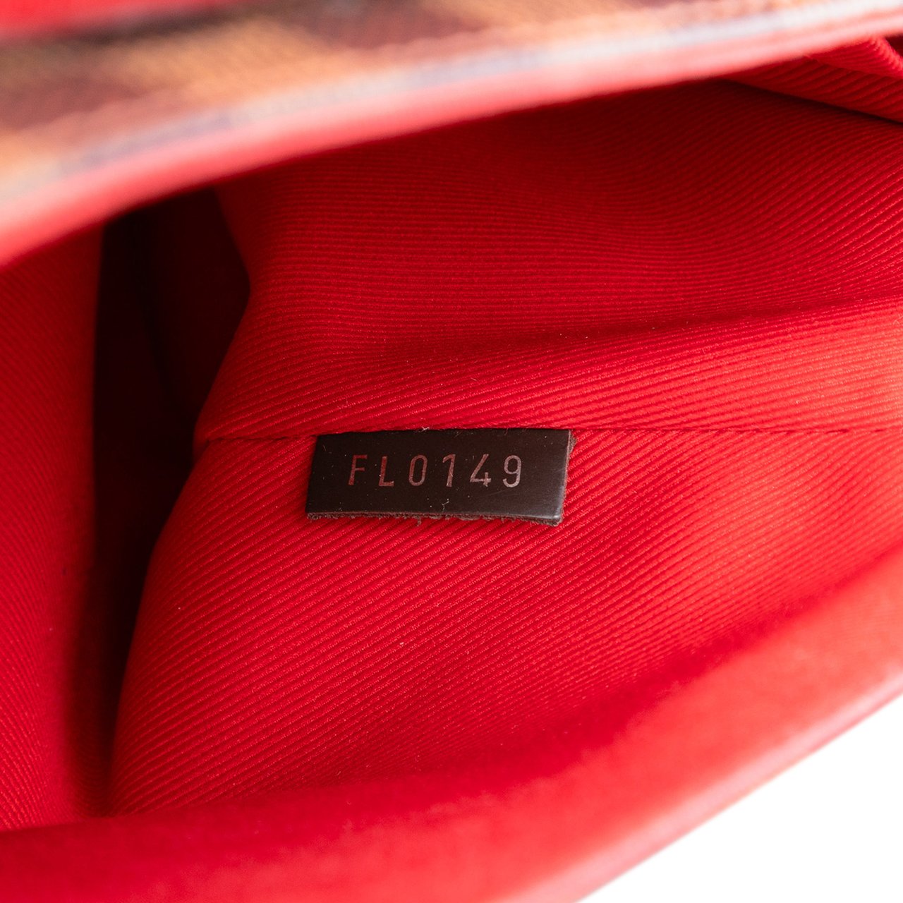 Louis Vuitton Damier Ebene Croisette Bruin