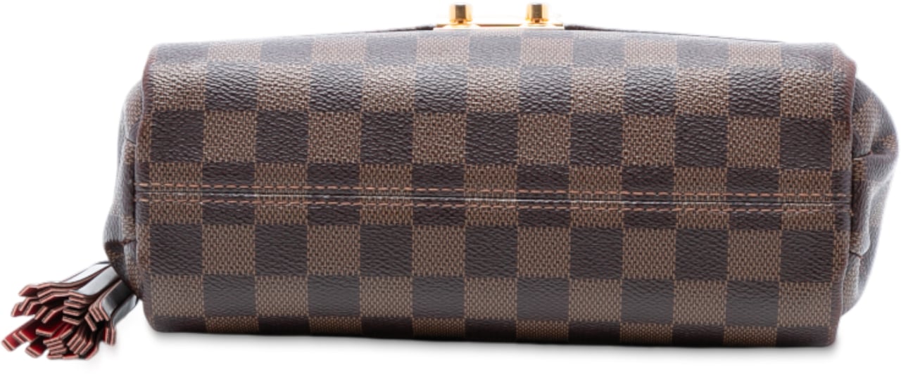 Louis Vuitton Damier Ebene Croisette Bruin