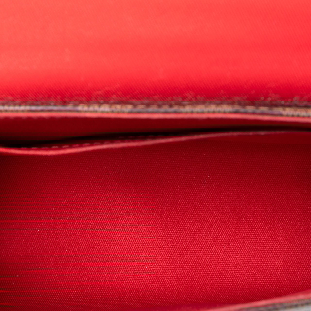 Louis Vuitton Damier Ebene Croisette Bruin