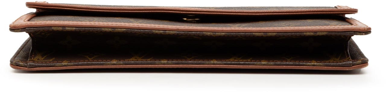 Louis Vuitton Monogram Pochette Dame GM Bruin