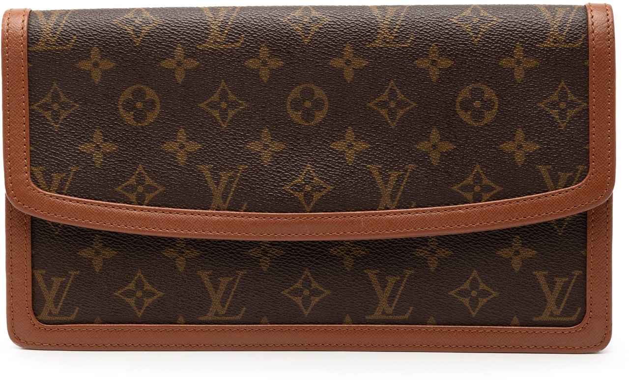 Louis Vuitton Monogram Pochette Dame GM Bruin